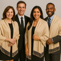 Pashmina Shawl Scarf  Tan 100% Fine Wool Mix   28" x 78" 12 PACK 2114