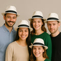 White Gangster Hats |  Cuban Tweed Adult Size 1314