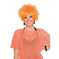 80's Orange Punk Costume Pixie Wig 6083