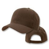 Brown Adjustable Baseball Dad Cap 1386
