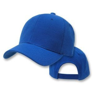 Royal Blue Adjustable Baseball Dad Cap 1384