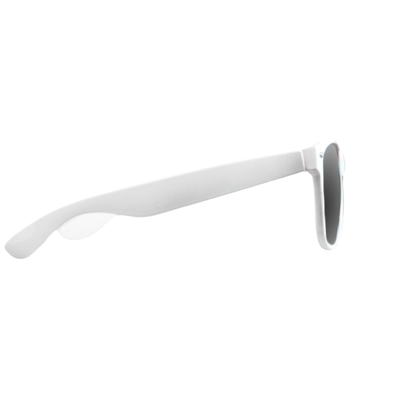 White Sunglasses | Iconic 80's Style | 12 PACK ADULT SIZE 1058D