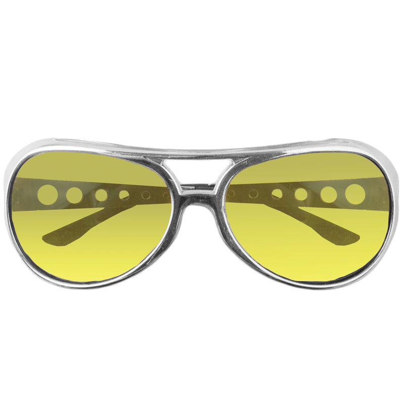 Yellow RockStar Elvis Style Sunglasses 1132