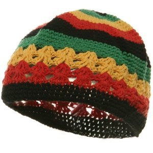 Rasta Kufi Crochet Beanies 1476