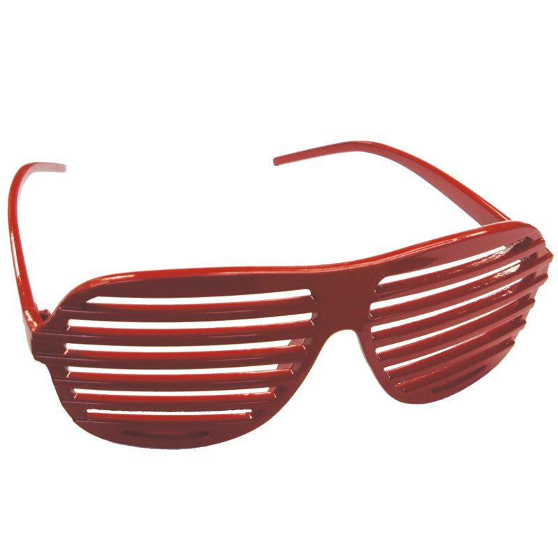 Red Shutter Shades 12 PACK WS1162D