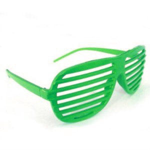 Green Shutter Shades 12 PACK WS1165D