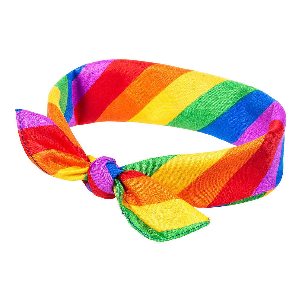 12 PACK Rainbow Bandanna 1973RB