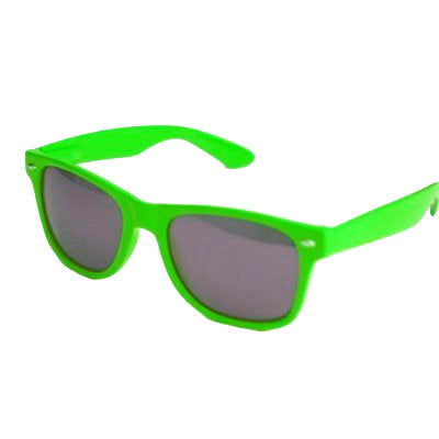 Green Sunglasses |  Iconic 80's Style | 12 PACK Adult Size 1052