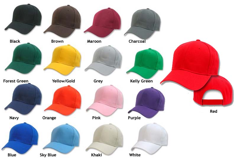 Dad Hats | Blank Baseball Caps | 1380PC