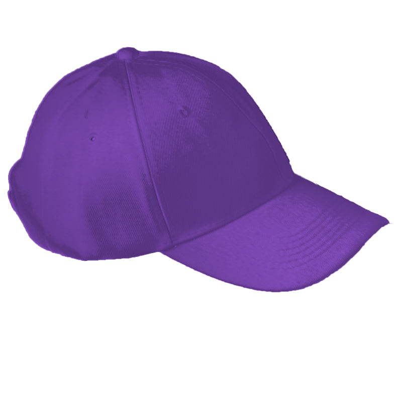 Purple Adjustable Baseball Dad Cap 1385