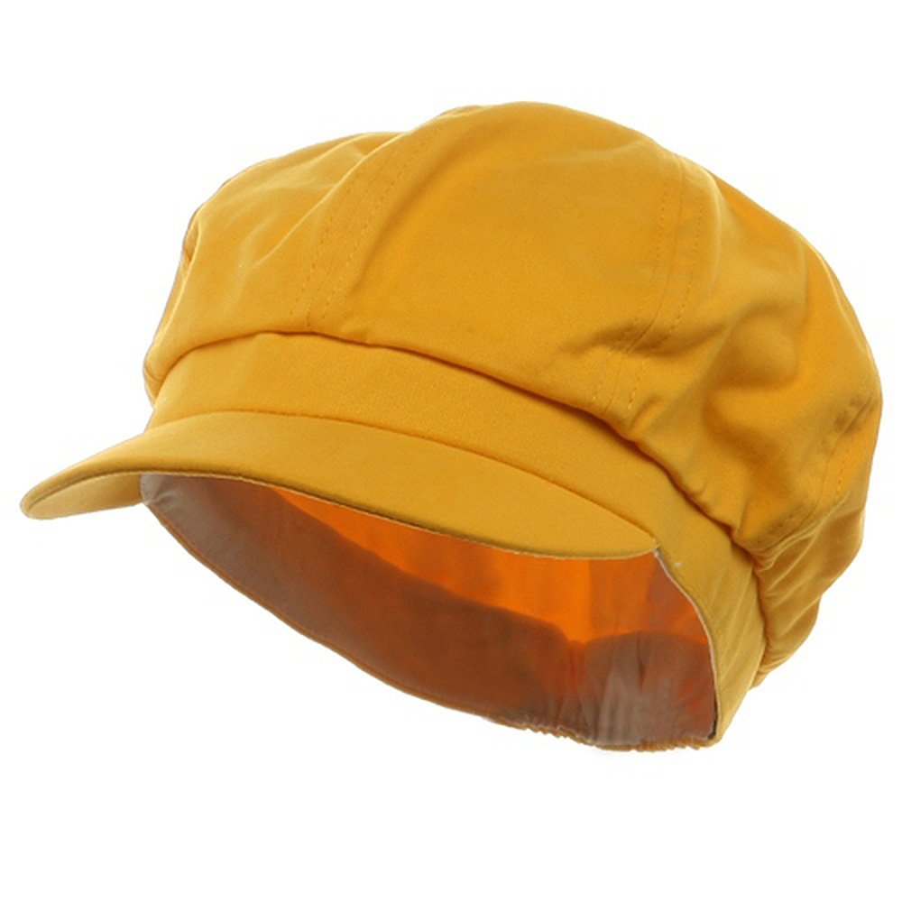 Newsboy Cap Yellow Adult 1407