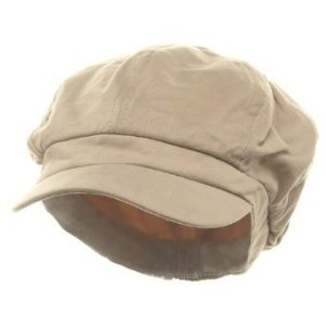Newsboy Cap Beige Adult 1408