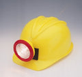 Plastic Construction Helmet With Light 1502