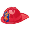 Fireman Hat Adult Plastic Economy Size  23" Standard 12 PACK 1511A