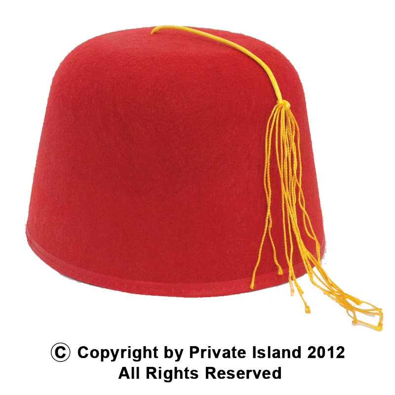 Shriners Hat | Red Hat with Tassel | 1519D