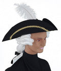 Child Colonial Tricorn Hat with Wig 1565