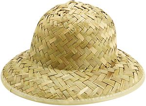Child Jungle Straw Pith Hat 12 PACK 1570