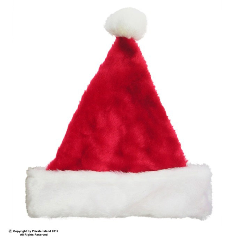 Child Plush Santa Hat Red 1577