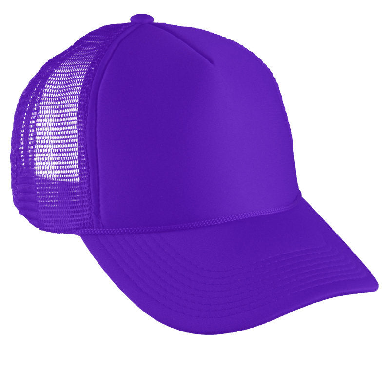 Purple Trucker Caps 12 PACK 1585