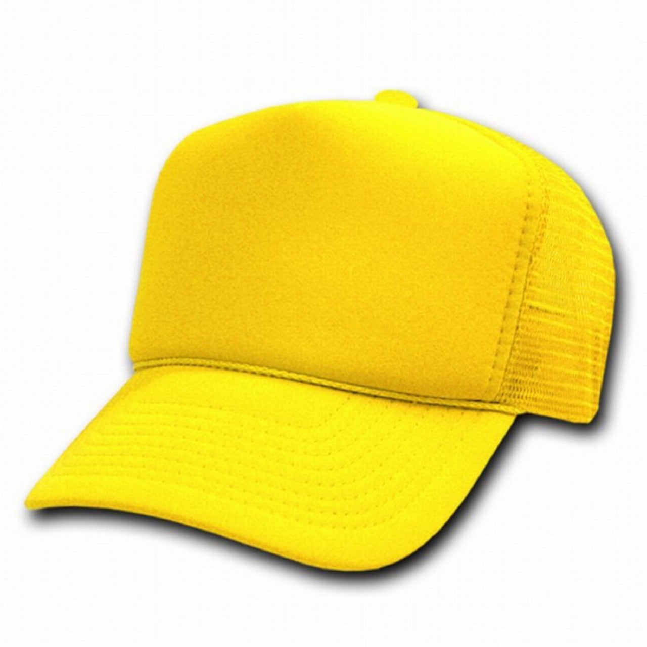 Neon Yellow Trucker Cap 12 PACK 1587