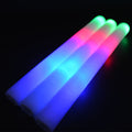 Foam Glow Sticks | Wholesale Glow Sticks | LED Foam Sticks | 12 PACK