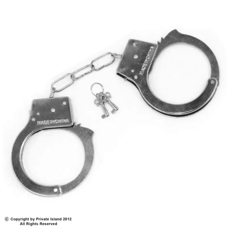Metal Handcuffs with Keys 1610