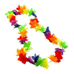Flower Leis Mix Colors 12-PACK 1839