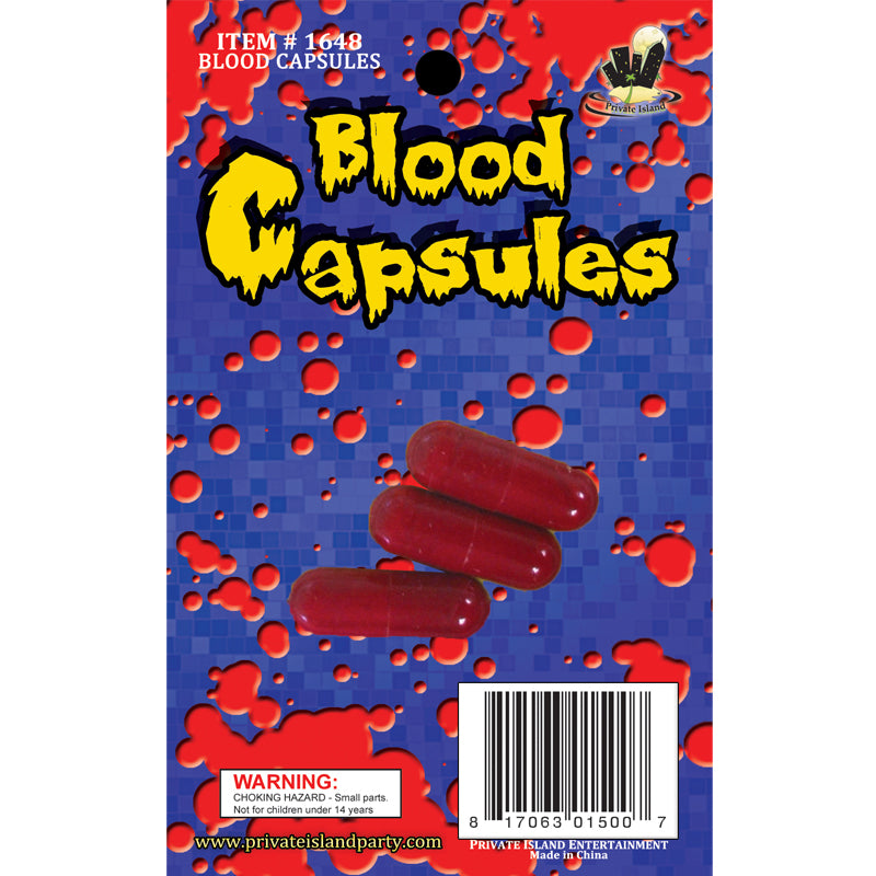 Blood Capsules 12 PACK  WS1648D