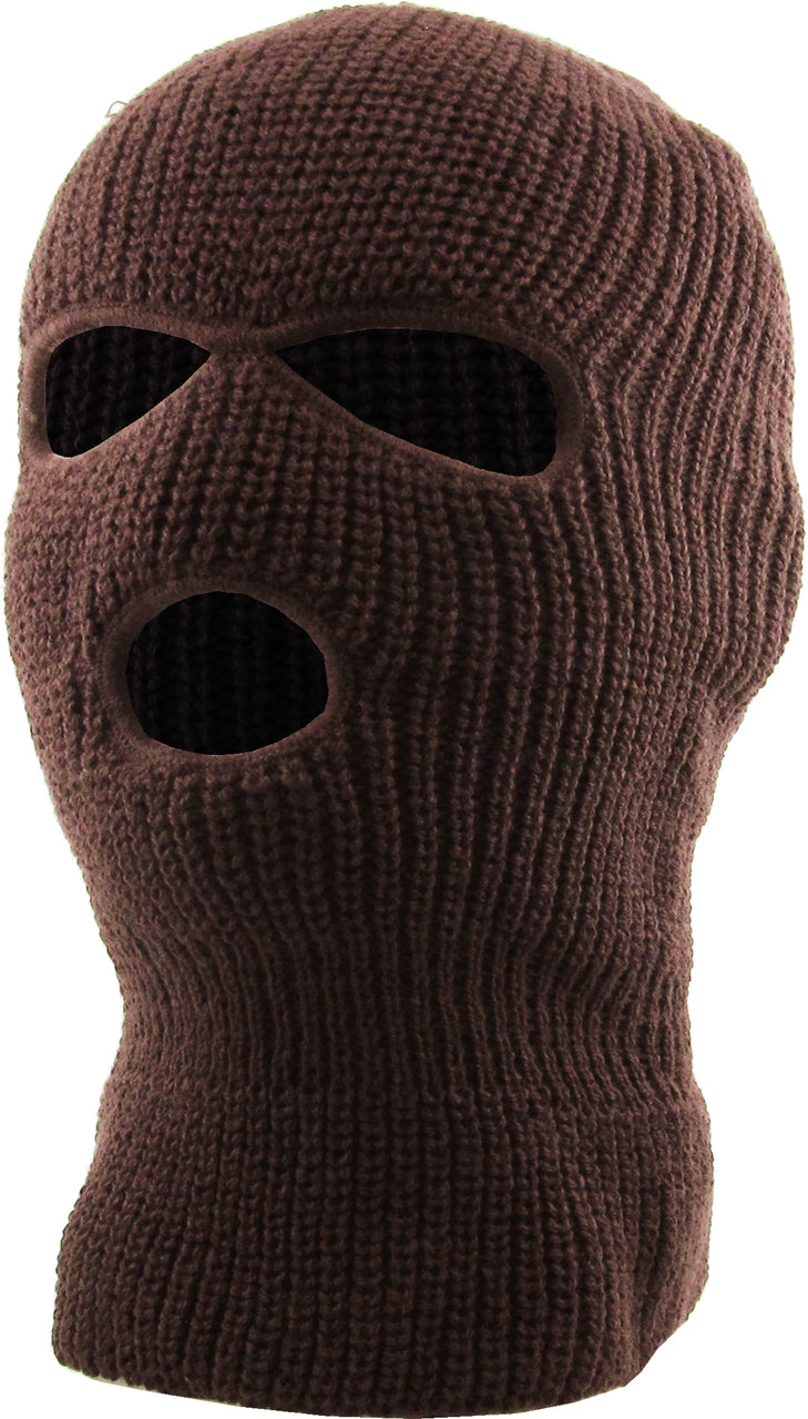 Brown Ski Face Mask Thief Mask Sheisty Mask  - 3061B