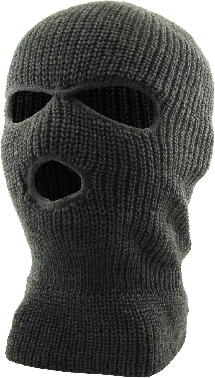 Gray Ski Face Mask Thief Mask Sheisty Mask 3061