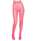 Hot Pink Fishnet Pantyhose 8043