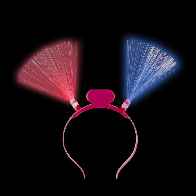 LED Pink Bopper Headband 1857