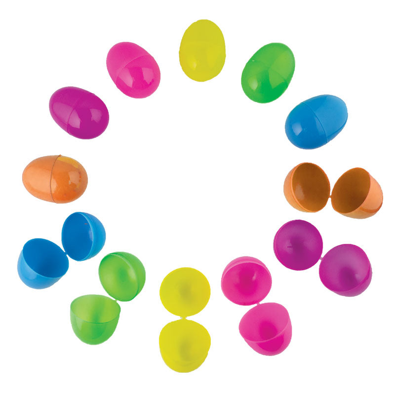 Easter Eggs Bulk Neon Color 2.25" Standard 144 Pieces 1864