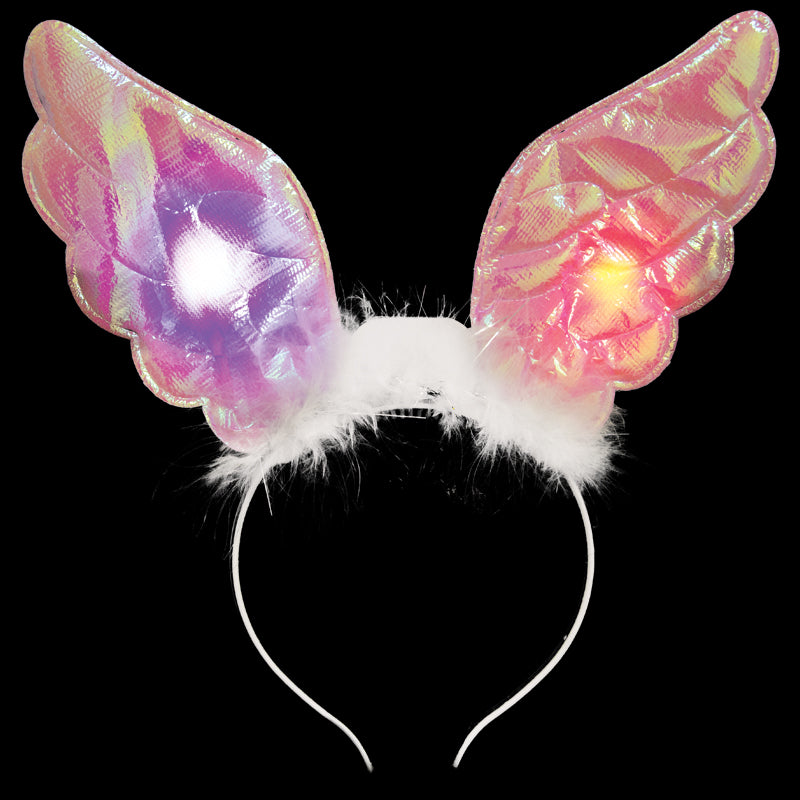 LED Angel Wing Headband 1877