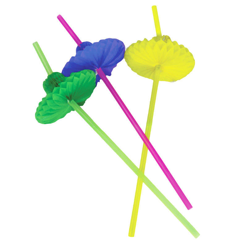 Fiesta Party Supplies Sombrero Straws 12 PACK 1885