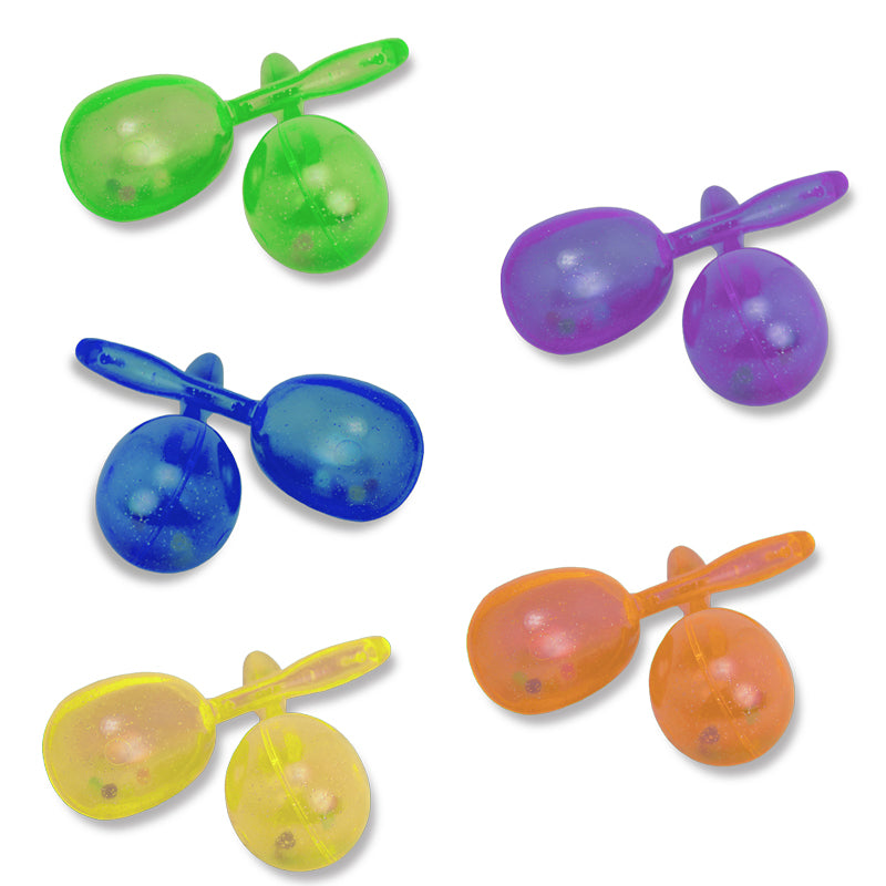 Mexican Maracas | Party Noise Makers | Maracas | 5" 12 PACK WS1888D