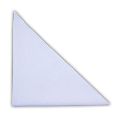 Solid White Bandanna  12 PACK 1938
