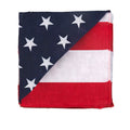 American Flag Bandanna 22" Square Standard 100% Cotton 1973 12 PACK