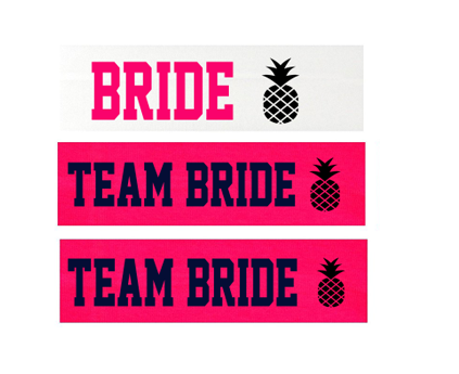 Customizable Headband. Personalized Gifts For Teams (Fonts in Picture Gallery)
