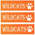 College Team Headbands, Personalized Headband (Fonts in Picture Gallery)