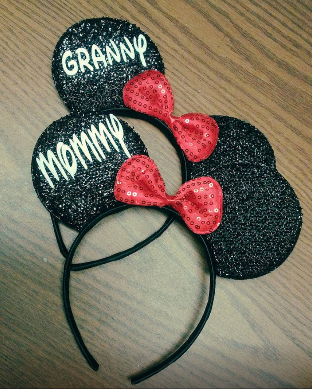 Personalized Mickey Mouse Ears, For Adults and Children's Parties or Personalized Giveaways