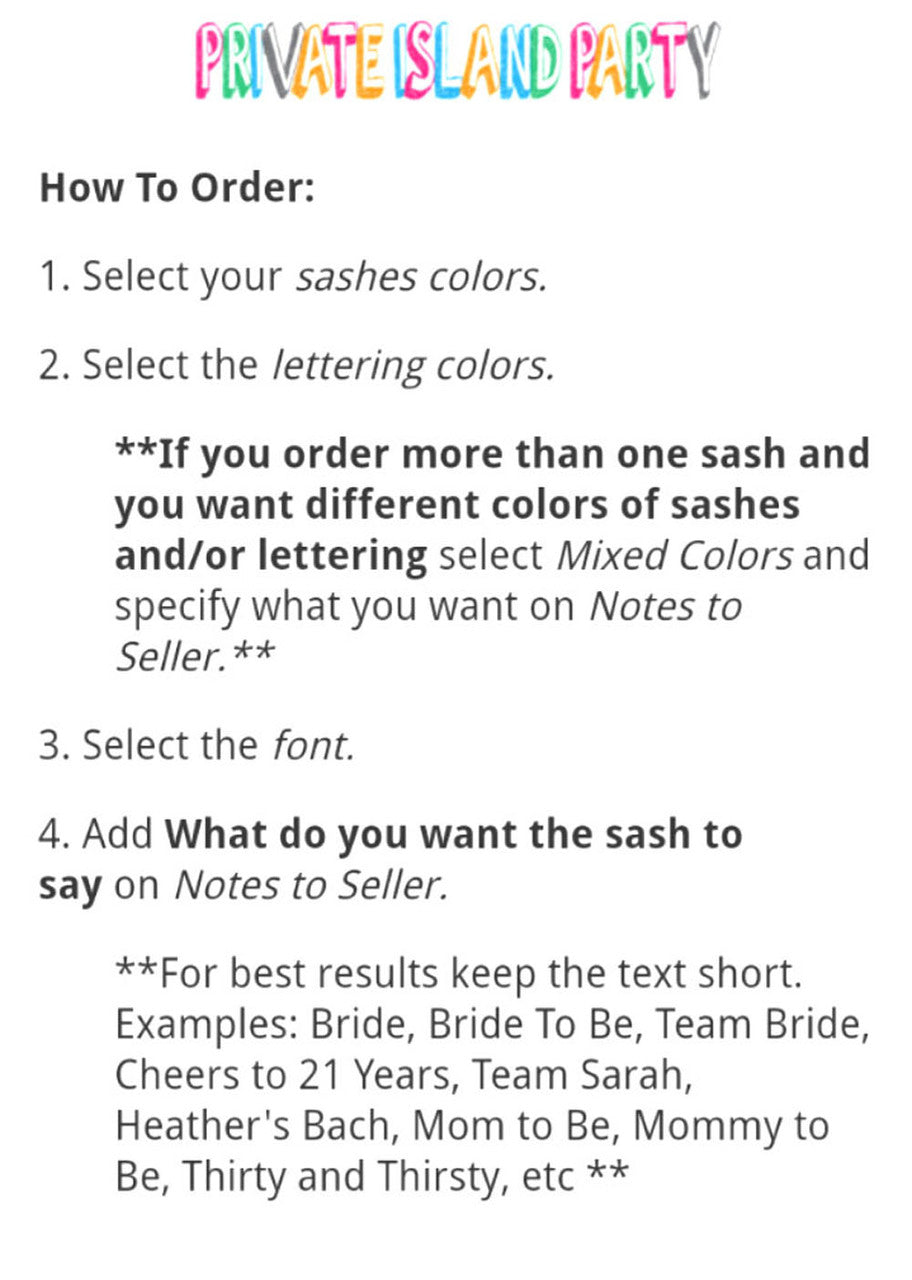 Bridesmaid Sashes | Bridal Sash | for Personalized Weddings Satin Quality  60" (Fonts in Picture Gallery)