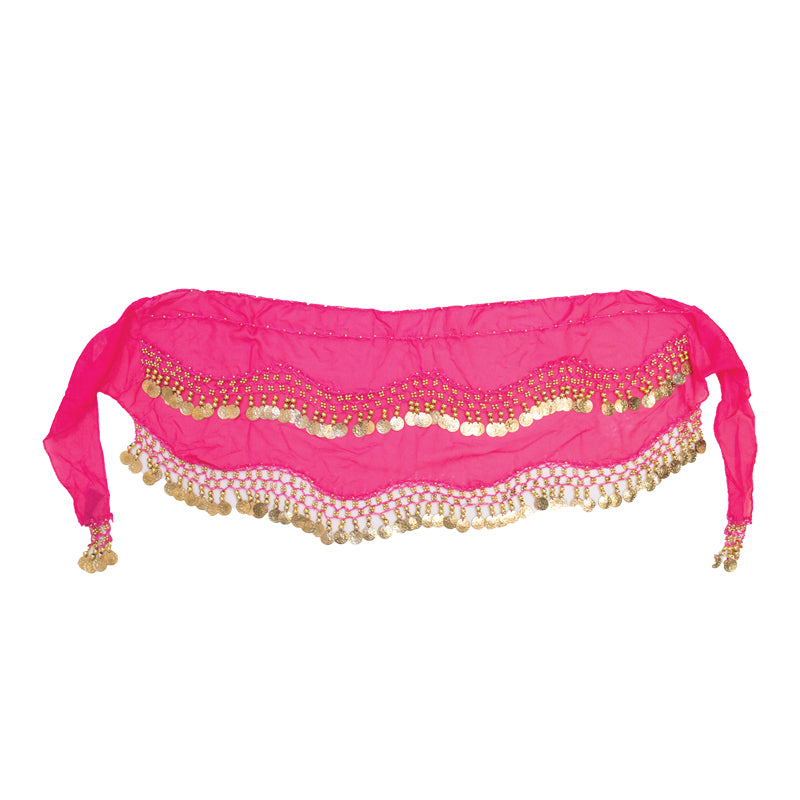 Hot Pink Bellydance Gypsy Scarf 2060