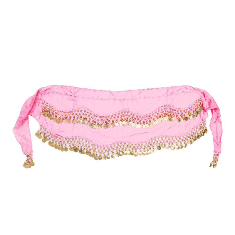 Light Pink Bellydance Gypsy Scarf 2062