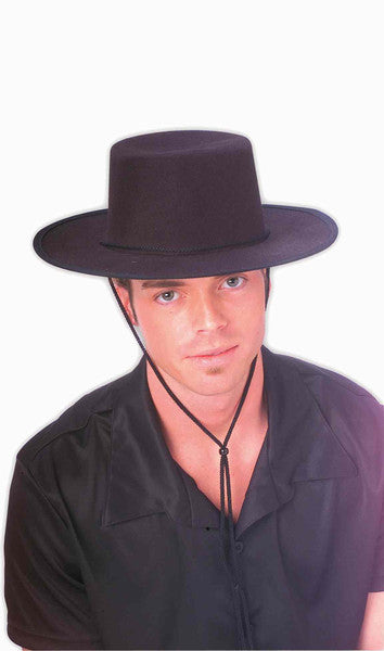 Zorro Costume Spanish Hat  12 PACK 5895