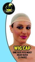 Beige Wig Caps 20 PACK 6004