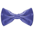 12 PACK Satin Bow Tie Purple Men's  6832