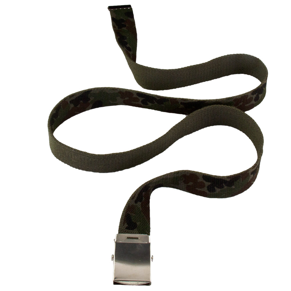 Camo Canvas Adjustable Belt Adjusts to 44-46" Size 2212