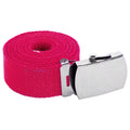 Hot Pink Canvas Adjustable Belt Adjusts to 44-46" Size 2213