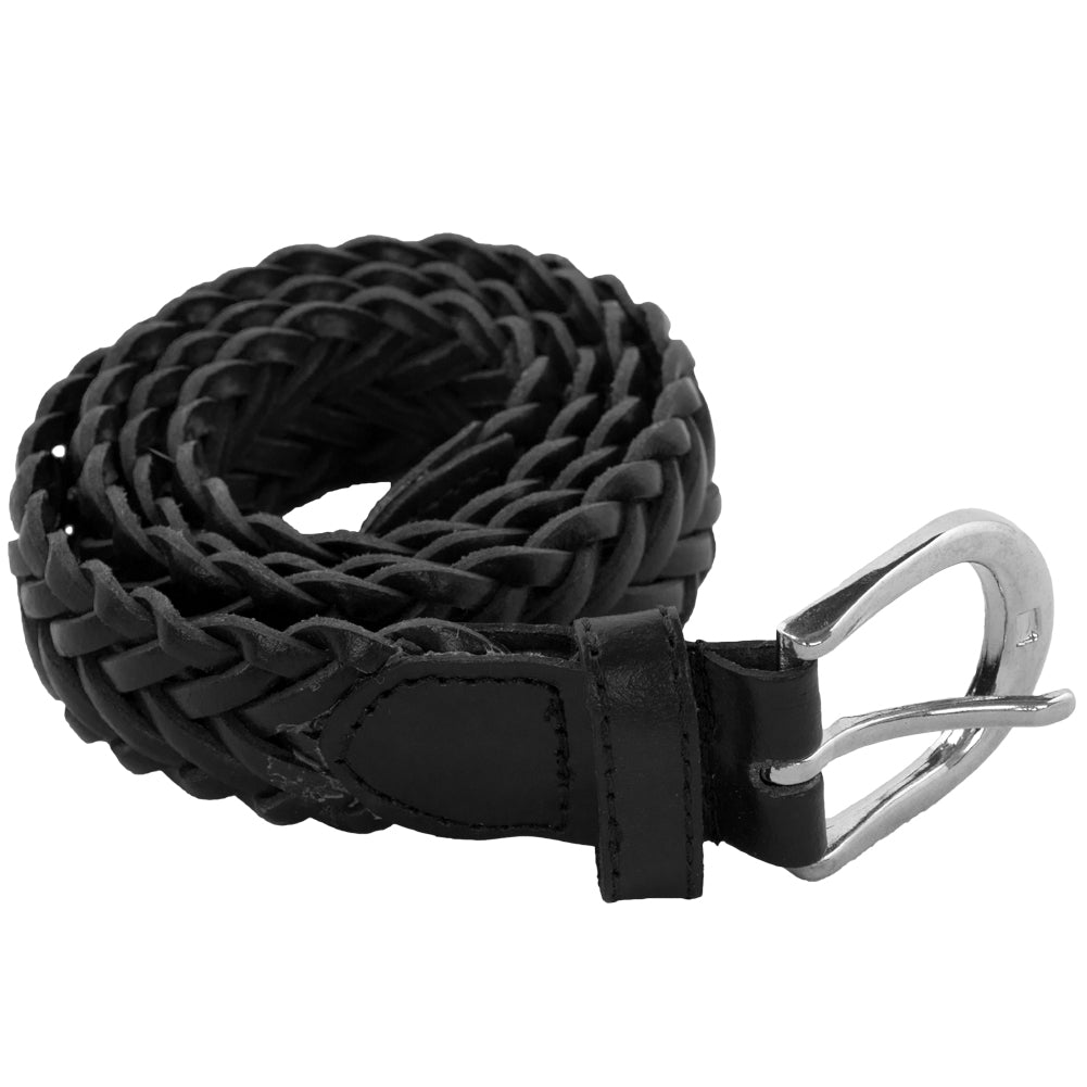 Hand Braided Belts Black 12 PACK 2300-2303